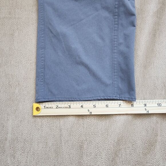 Kuhl Women's Freeflex Roll-up Cargo Pants 12 Reg Gray Drawstring Relaxed Fit - Picture 12 of 16